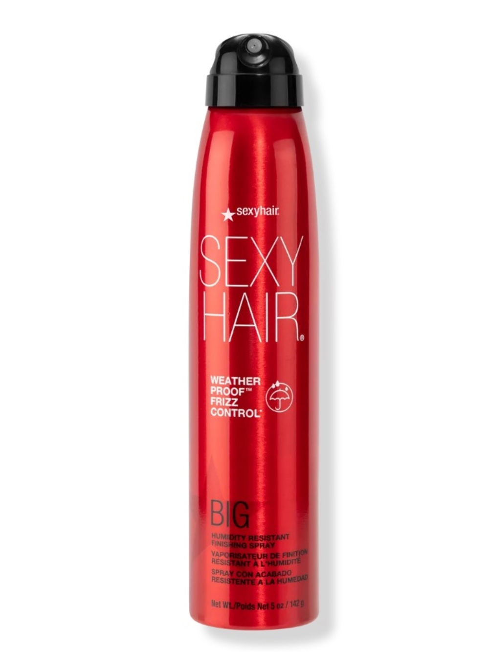 Sexy Hair BIG Weather Proof Frizz Control Finishing Spray 5oz BRAND NEW